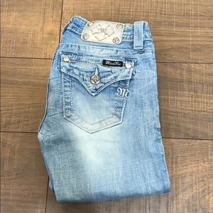 American Flag Miss Me Jeans